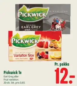 Min Købmand Pickwick Te tilbud