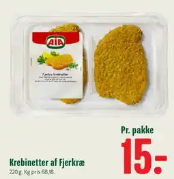 Min Købmand Krebinetter af fjærkræ tilbud