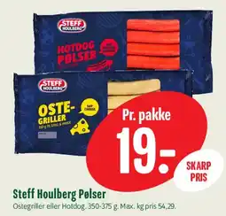Min Købmand Steff Houlberg Pølser tilbud