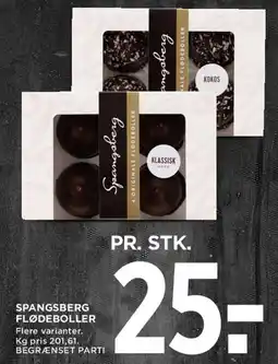 MENY Spangsberg flødeboller tilbud