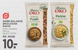MENY Grøn Balance økologisk pasta tilbud