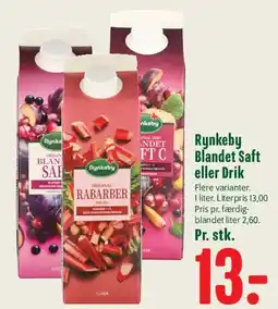 Min Købmand Rynkeby Blandet Saft eller Drik tilbud