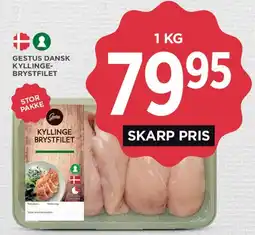 MENY Gestus dansk kyllingebrystfilet tilbud