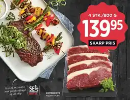 MENY ENTRECOTE tilbud