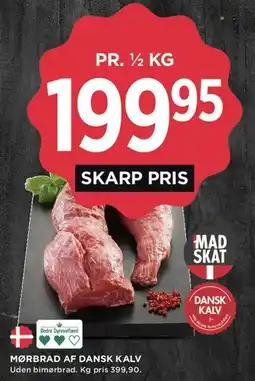 MENY Mørbrad af dansk kalv tilbud
