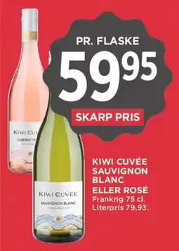 MENY Kiwi Cuvée (Sauvignon Blanc eller Rosé) tilbud