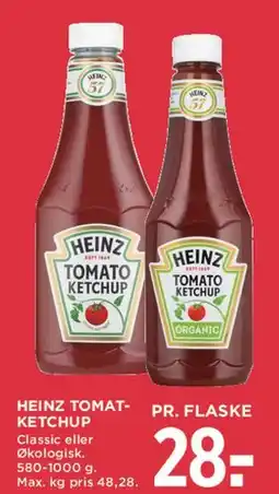 MENY Heinz Tomato Ketchup tilbud