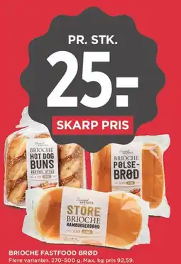 MENY Brioche fastfood brød tilbud
