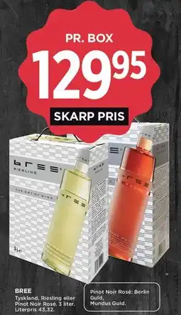 MENY Bree 3L tilbud