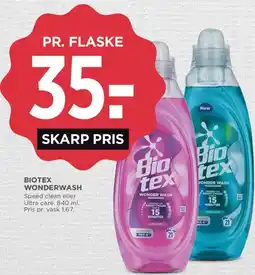 MENY Biotex Wonderwash tilbud