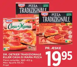 MENY Dr. Oetker Tradizionale eller Casa di Mama pizza tilbud