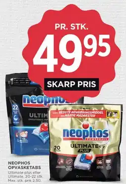 MENY Neophos opvasketabs tilbud