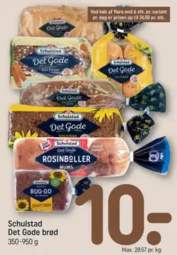 REMA 1000 Schulstad Det Gode brød tilbud