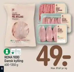 REMA 1000 Rema 1000 Kylling tilbud