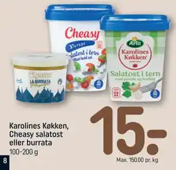 REMA 1000 Karolines Køkken salatost tilbud