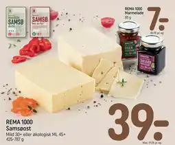 REMA 1000 Rema 1000 Samsøost tilbud
