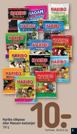 REMA 1000 Haribo slikpose tilbud