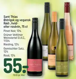 REMA 1000 Sant Thias Rød-, hvid- eller rosévin tilbud
