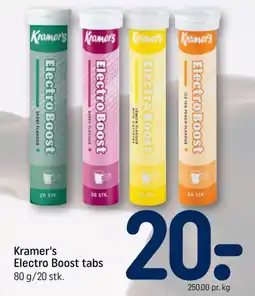 REMA 1000 Kramer's Electro Boost tabs tilbud
