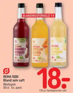 REMA 1000 Rema 1000 bland selv saft tilbud