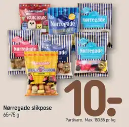 REMA 1000 Nørregade slikpose tilbud