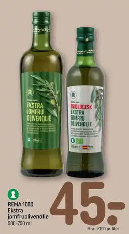 REMA 1000 Rema 1000 ekstra jomfruolivenolie tilbud
