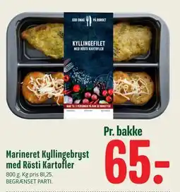 Min Købmand Marineret Kyllingebryst med Rösti Kartofler tilbud