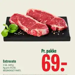 Min Købmand Entrecote tilbud