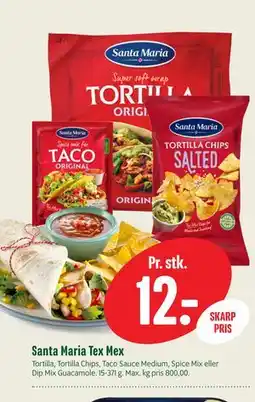 Min Købmand Santa Maria Tex Mex tilbud