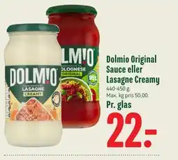 Min Købmand Dolmio Original Sauce eller Lasagne Creamy tilbud