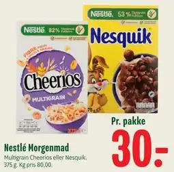 Min Købmand Nestlé Morgenmad tilbud