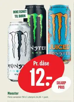 Min Købmand Monster tilbud