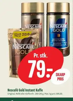 Min Købmand Nescafé Gold Instant Kaffe tilbud