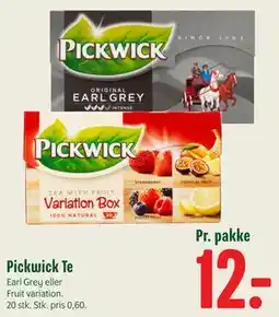 Min Købmand Pickwick Te tilbud