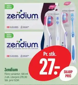Min Købmand Zendium tilbud