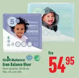 Min Købmand Grøn Balance Bleer tilbud