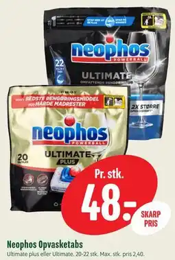 Min Købmand Neophos Opvasketabs tilbud
