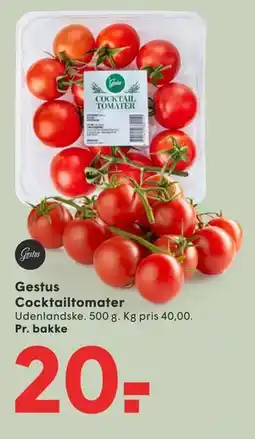 SPAR Gestus Cocktailtomater tilbud