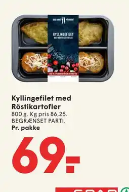 SPAR Kyllingefilet med Röstikartofler tilbud