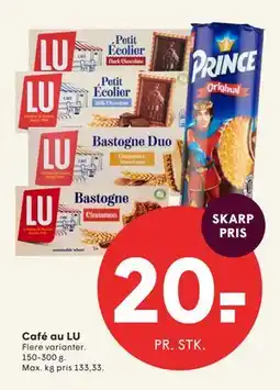 SPAR Café au LU tilbud