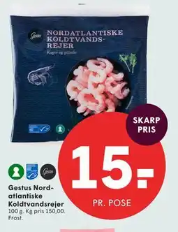 SPAR Gestus Nord-atlantiske Koldtvandsrejer tilbud