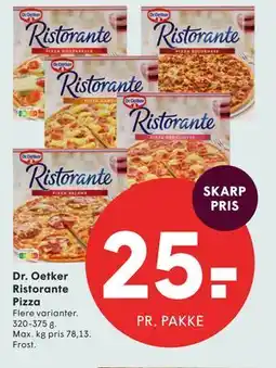 SPAR Dr. Oetker Ristorante Pizza tilbud