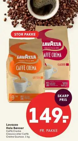 SPAR Lavazza Hele Bønner tilbud