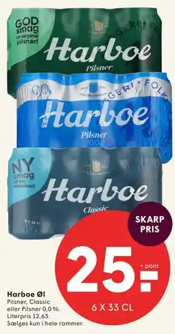 SPAR Harboe Øl tilbud