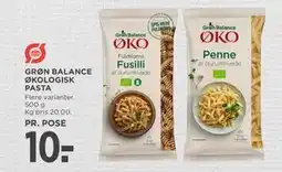 MENY GRØN BALANCE ØKOLOGISK PASTA tilbud
