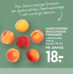 MENY AARSTIDERNE ØKOLOGISKE FERSKNER tilbud