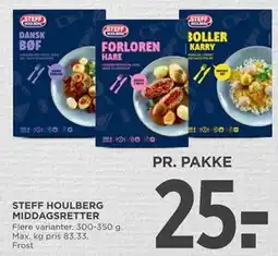 MENY STEFF HOULBERG MIDDAGSRETTER tilbud