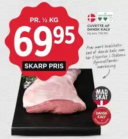 MENY CUVETTE AF DANSK KALV tilbud