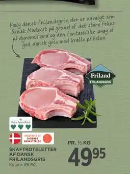 MENY SKAFTKOTELETTER AF DANSK FRILANDSGRIS tilbud