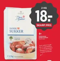 MENY DANSUKKER DANSK SUKKER tilbud